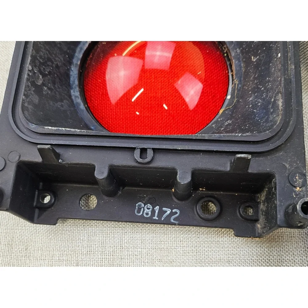 Vtg Red Green Clear Signal Light Lamp‎ Lens P265 CRC Assembly Part Lot of 3